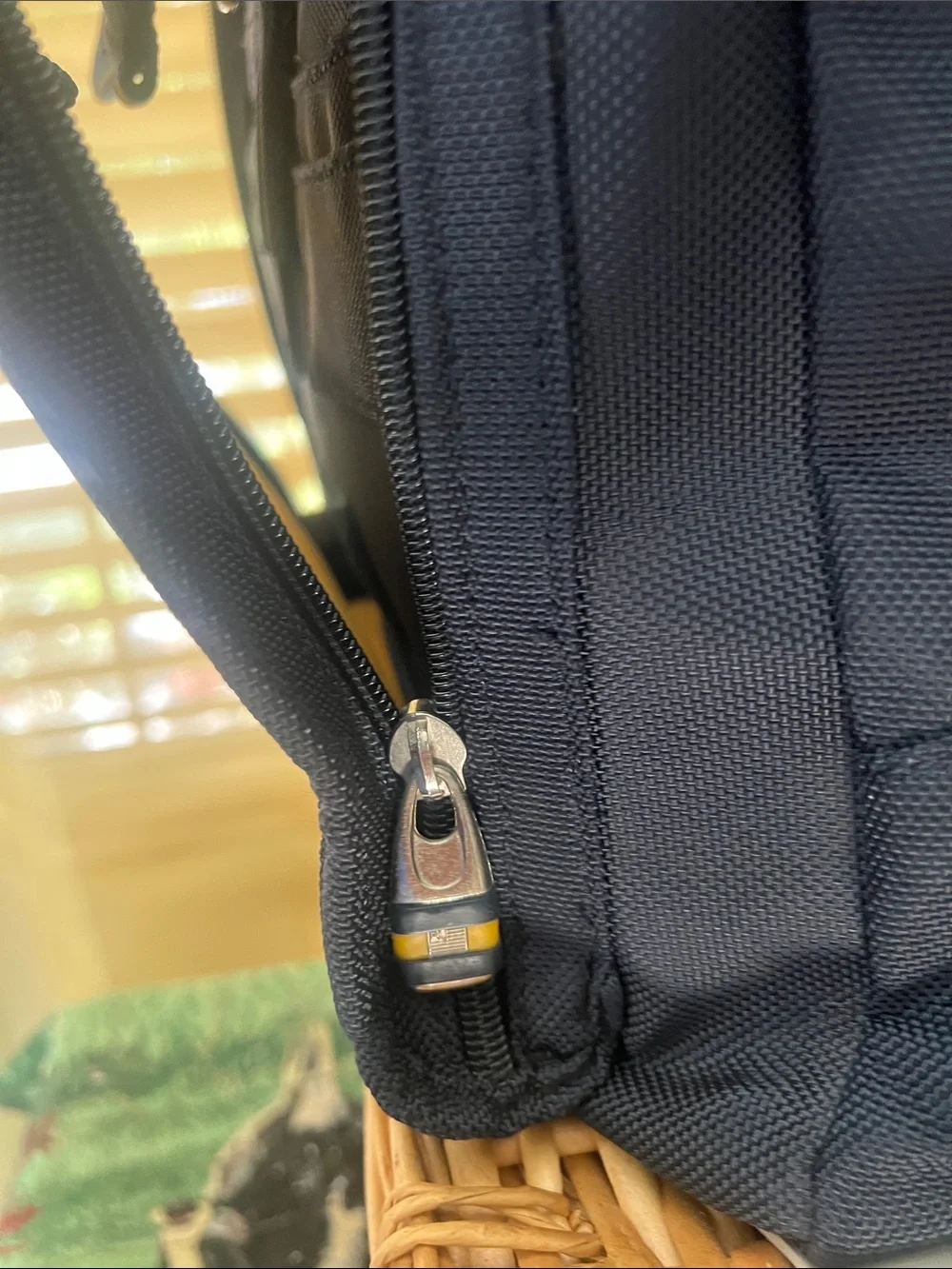 Ralph Lauren Polo Sport Black and Yellow Men’s Backpack. Size 17x12x8 inches.